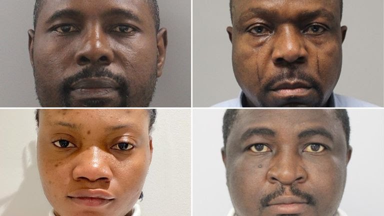 Four Nigerians Jailed For Issuing Over 2,000 Fake Marriage Certificates in UK